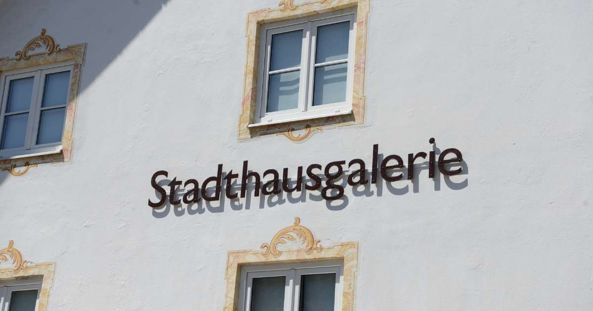 StadtHausGalerie in Sonthofen StadtHausGalerie in Sonthofen